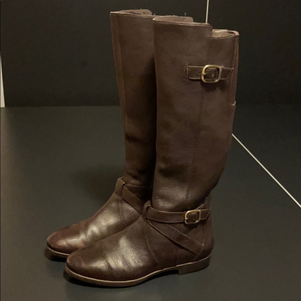 UGG Leather Tall Boots